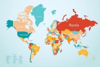 اسامی کشورهای مختلف جهان + پایتخت کشورها به فارسی و انگلیسی