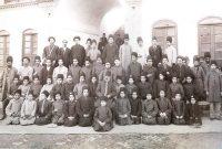 تصویری نادر و متفاوت از دانش آموزان یک مدرسه در دوره قاجار در تبریز