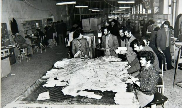 عکس/ اولین کارمندهای تهران کجا کار می‌کردند؟
