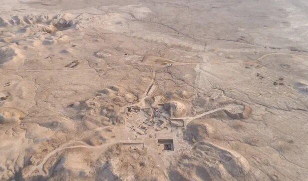 تصاویر/ کشف کاخ ۴۵۰۰ساله در عراق