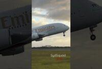 ویدئو/ تیک آف تماشایی ایرباس A380 گران قیمت ترین هواپیمای مسافربری جهان