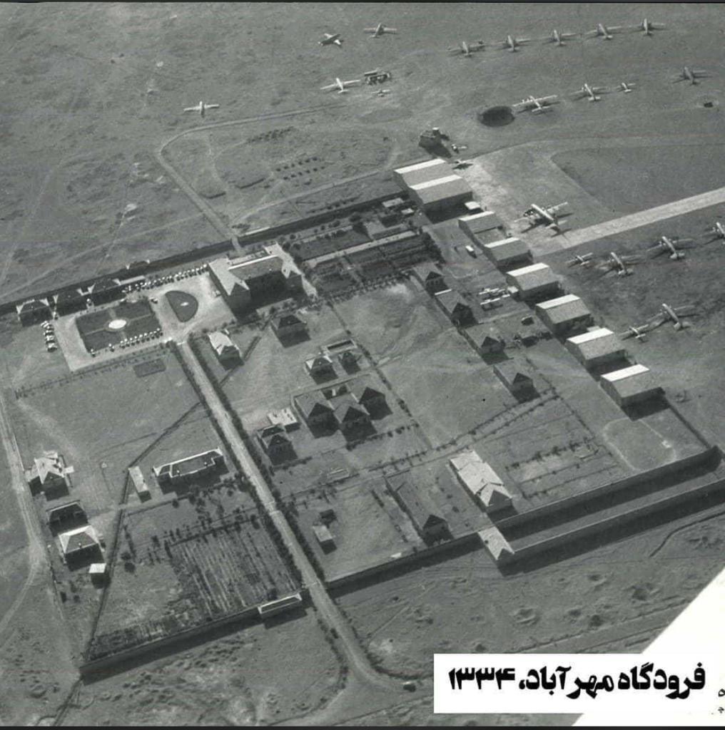 تصاویر/ نمایی جالب از فرودگاه مهرآباد در سال ۱۳۳۴